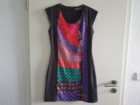 DESIGUAL_grau-buntes Etui-Kleid mit Reißverschluss_Gr. M_TOP Niedersachsen - Wolfsburg Vorschau