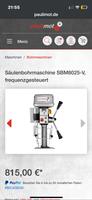 Ständer / Säulenbohrmaschine SBM8025-V, frequenzgesteuert Bayern - Olching Vorschau