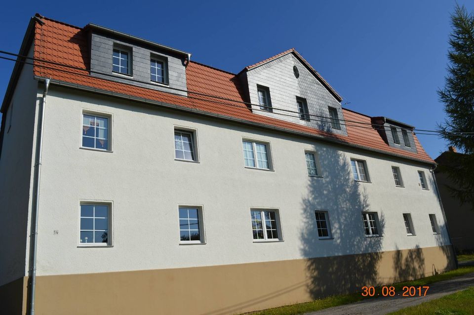 helle zwei Zimmerwohnung mit Tageslichtbad in Bernsdorf