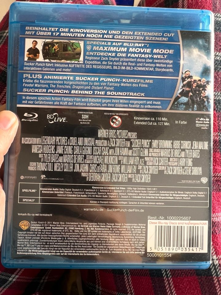 Blue Ray Sucker Punch Extended Cut in Berlin