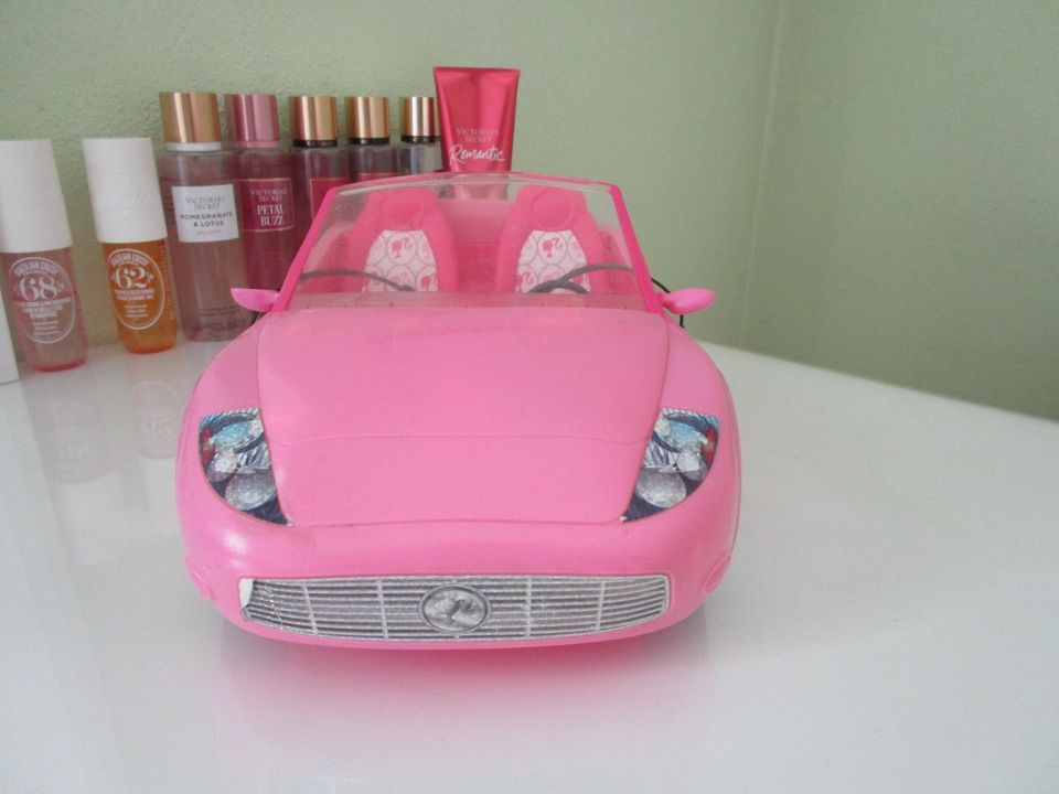 Mattel Barbie Auto Cabrio rosa in Sand a. Main