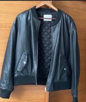 American Vintage Lederjacke Bomber Schwarz Oversized Ludwigsvorstadt-Isarvorstadt - Isarvorstadt Vorschau