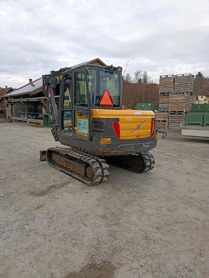 Minibagger Mietbagger Vermietung Baggerverleih Bagger in Markdorf