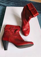 Rote Leder Stiefelette von Goertz Shoes Gr.37 Wandsbek - Hamburg Poppenbüttel Vorschau