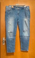 H&M Girlfriend Jeans Gr. 52 Blau Ripped /Used Optik Nordrhein-Westfalen - Mülheim (Ruhr) Vorschau