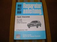 Opel Ascona C 1,3L - 1,8L Reparaturanleitung Bucheli 866 867 868 Kr. Passau - Passau Vorschau