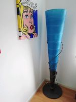 Stehlampe Design Eistüte Lampe blau 180cm x 50cm Nordrhein-Westfalen - Jülich Vorschau