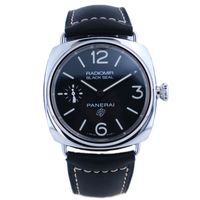 Panerai Radiomir Black Seal Logo 45mm, Ref. PAM00754, 07/2020, schwarzes Zifferblatt /Lederband Duisburg - Duisburg-Mitte Vorschau