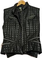 Issey Miyake Ärmellose Gequiltete Lederjacke-Vintage Design Düsseldorf - Rath Vorschau