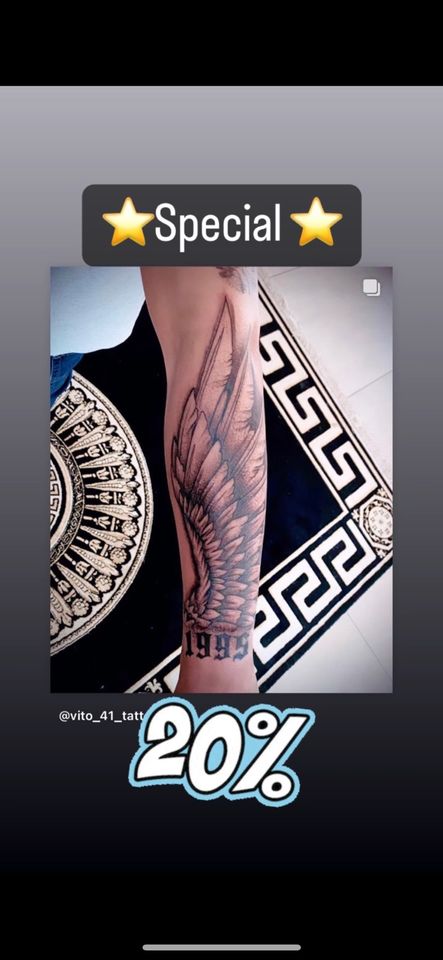 ✨20% Tattoo tagessitzung ✨ in Heinsberg