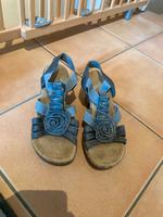 Neuw. Rieker Keil-Sandalette / Sommersandale Gr. 40 „Rose“ Hessen - Freigericht Vorschau