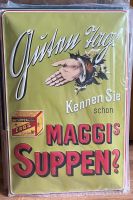 Maggi Werbeschild aus Blech 60 x 40 cm Hessen - Darmstadt Vorschau