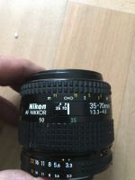 Nikon AF Nikkor Objektiv 1:3,3-4,5, 35-70 mm Niedersachsen - Estorf Vorschau