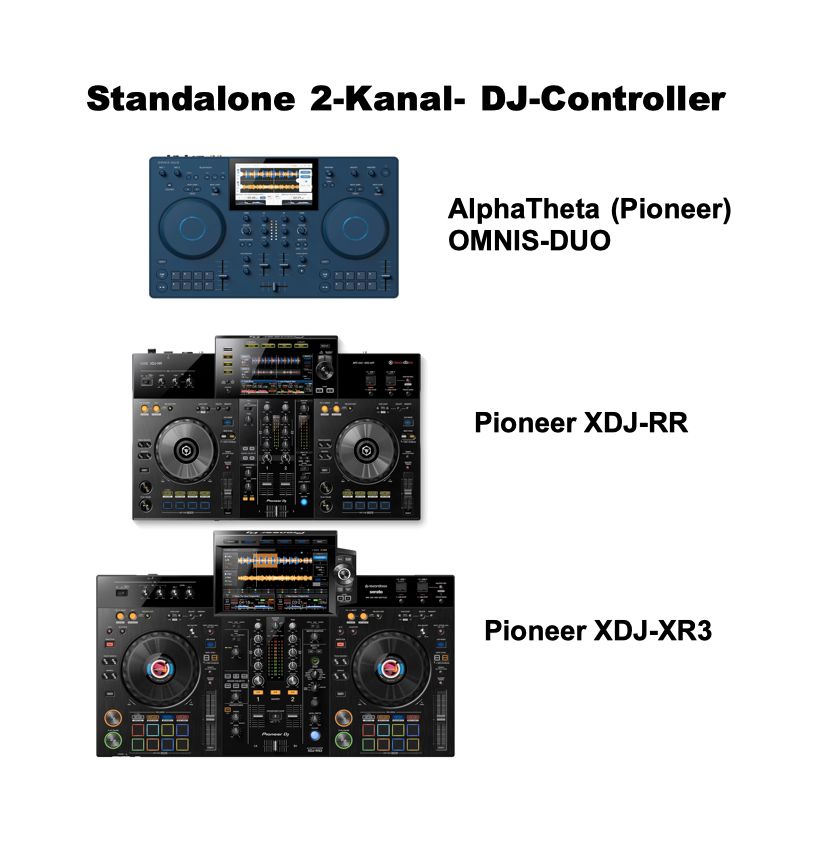 Pioneer DJ XDJ 2-Kanal CDJ│DJ Controller│DJ Equipment Mieten in Berlin