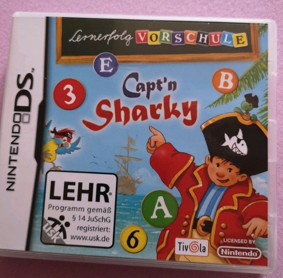 Spiel Nintendo DS, Capt' Sharky in Völklingen