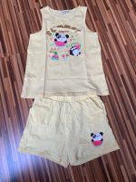 Zweiteiler Panda Melone Top & Short Kurze Hose Gr 146/152 Baden-Württemberg - Abstatt Vorschau