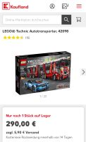 Lego Technic Autotransporter, LEGO 42098, rot und blau Hessen - Künzell Vorschau