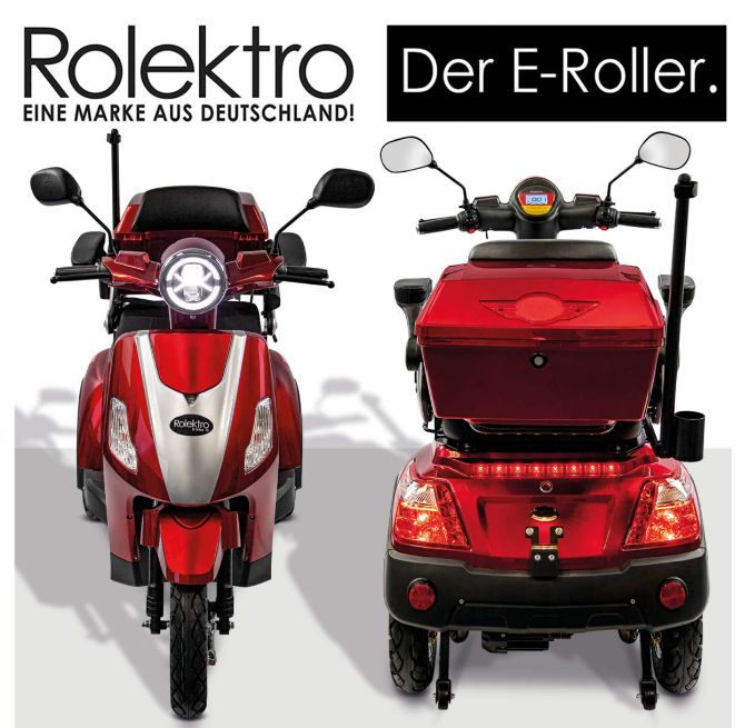 E-Scooter E-Trike 15 V3 Rolektro Lithium 15km/h in Essen