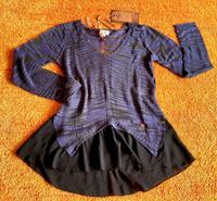 NEU Damen Tunika Pullover im Lagenlook Gr.S Nachtblau von Khujo Niedersachsen - Elsfleth Vorschau