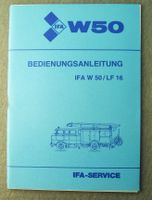 W50 Betriebsanleitung LF 16 IFA W 50 DDR IFA NVA LKW Oldtimer Sachsen - Kirschau Vorschau