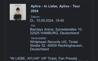 2x Ayliva Hamburg VIP-Tickets direkt an der Bühne 10.09.24 Nordrhein-Westfalen - Gelsenkirchen Vorschau