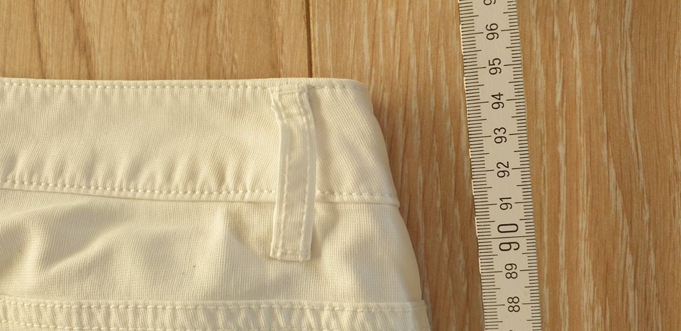 Schicke ESPRIT 5-Pocket Jeans Damenhose weiß XS 34 gerades Bein in Berlin