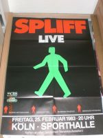 SPLIFF - 1983 Konzertplakat Tourposter Nordrhein-Westfalen - Hemer Vorschau