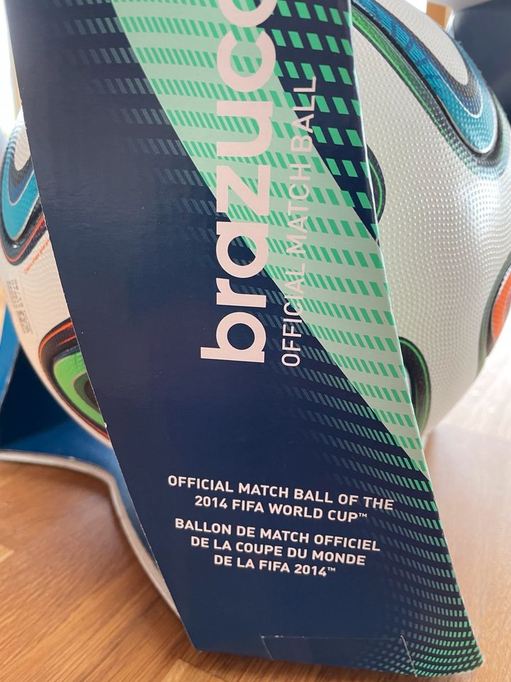 Adidas brazuca Official Match Ball FIFA WM 2014 Brasil Fußball in Edesheim (Pfalz)