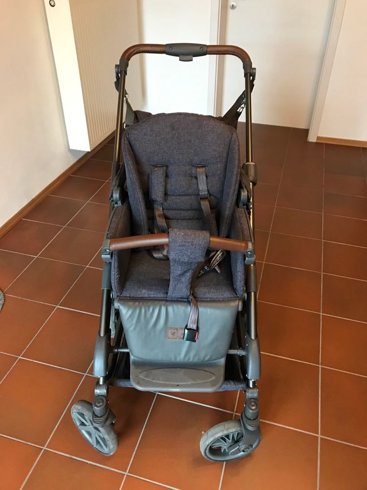 Kinderwagen ABC Design Turbo 4, Babywanne, Wintersack, Tasche in Dürrlauingen