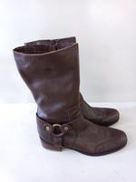 Marc O'Polo braune Lederstiefel Stiefel Stiefeletten Gr. 39 Boots Hessen - Kassel Vorschau