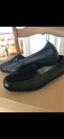 Vitaform Hirschleder Mokassins Slipper 42 schwarz Hessen - Gernsheim  Vorschau