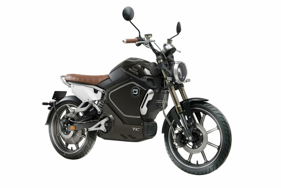 Super SOCO TC Moped Motorrad Elektro schwarz / black in Hainichen