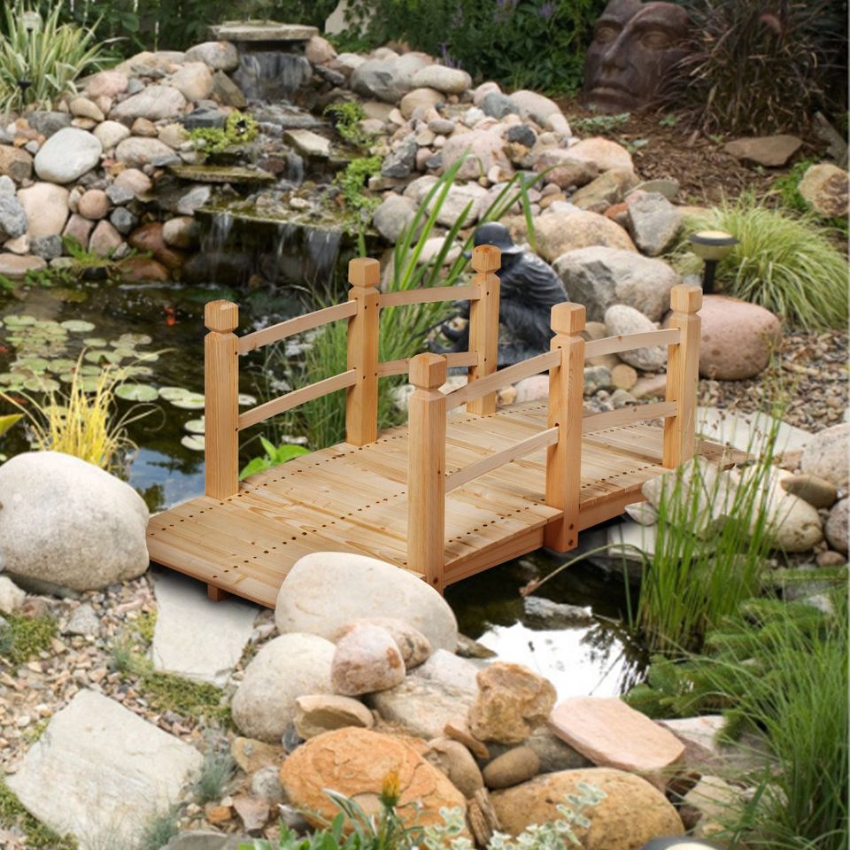 36+ Holzbrücke Teich Klein, Dann ist eine holzbrücke für den