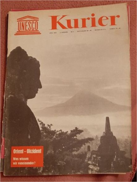 UNESCO Kurier Hefte aus den 60iger Jahren. Die Erdkruste etc in Westerburg