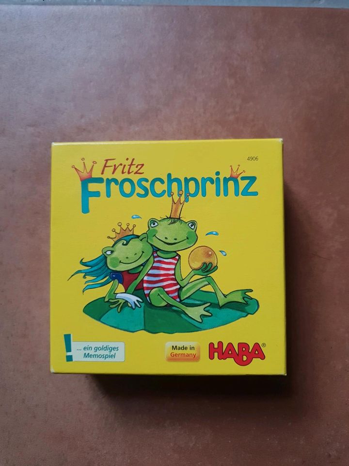 HABA Spiel Fritz Froschprinz in Werdau