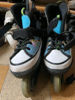 Kinder Inliner Schuhe mit Ellebogen- Knie und Hände Schutz Sachsen - Wilsdruff Vorschau