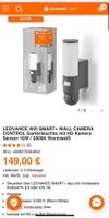 Ledvance Kameraleuchte HD Smart+ WiFi Wall Control Sensor Audio Bremen - Schwachhausen Vorschau