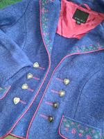 wollwalk janker Tracht dirndl lila pink Baden-Württemberg - Brackenheim Vorschau