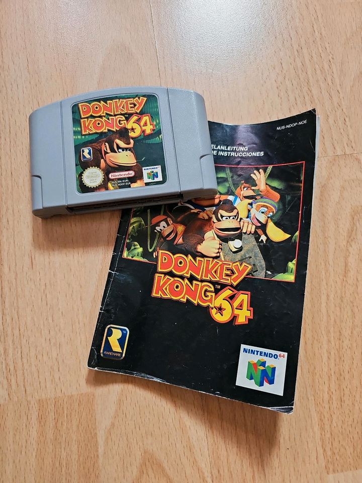 Nintendo 64 Spiel Donkey Kong 64 in Stedten