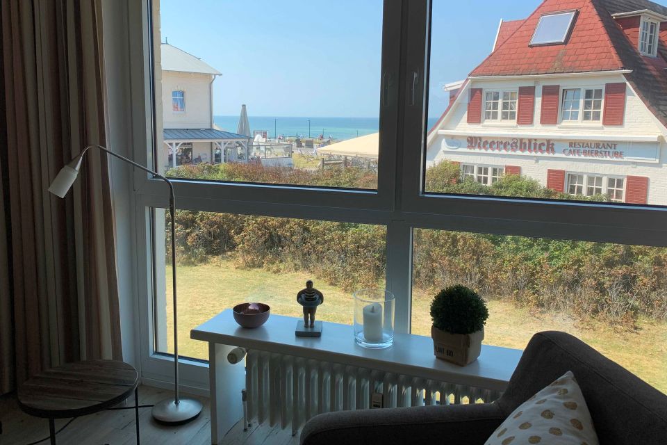 Schloß am Meer - 2 Zimmer Wohnung mit Westbalkon und Nordseeblick in Wenningstedt