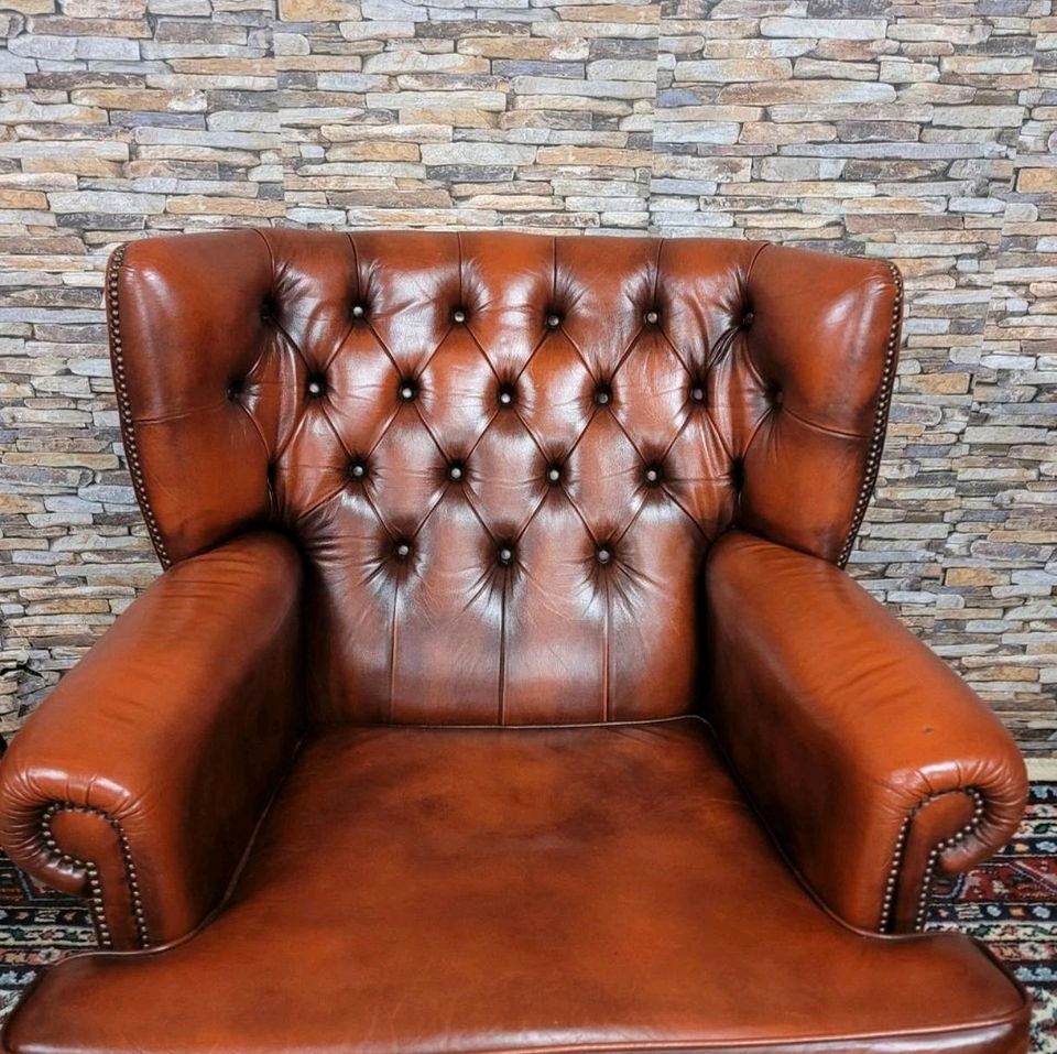 2X CHESTERFIELD Sessel in einem sehr guten Zustand in Düsseldorf