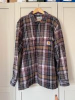 Carhartt WIP Valmon Overshirt Gr.XXL grey/ pink Mitte - Wedding Vorschau