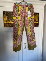 Zara Paisley Sommerhose Leinen Hose Gr.M 36/ 38 gelb Khaki Hessen - Taunusstein Vorschau