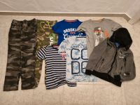 Kleiderpaket 2 Stoffhosen Camouflage 4 T-Shirts 1 Jacke Gr. 152 Rheinland-Pfalz - Spay Vorschau