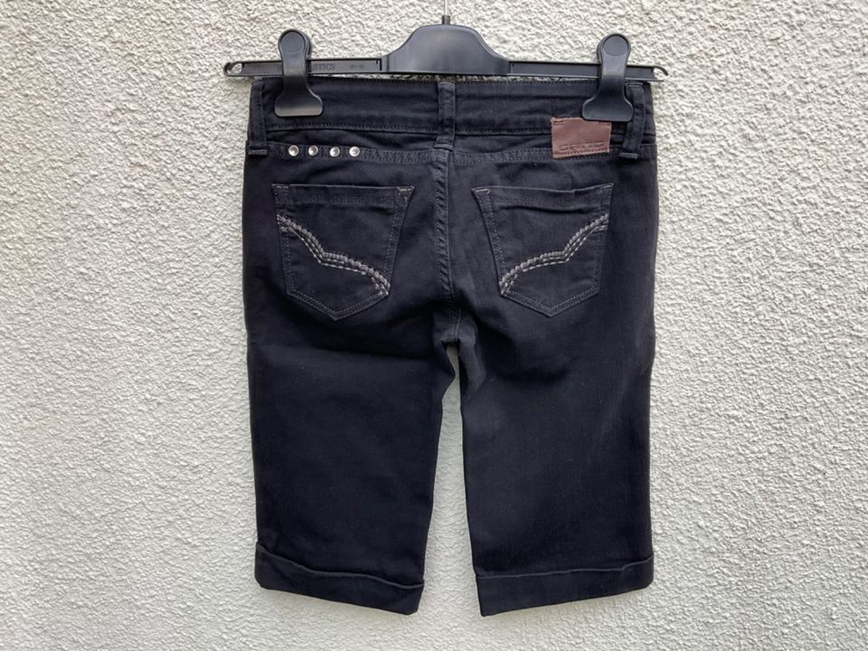 Gang Bermuda Jeans Pia Short schwarz Größe 25 in Nürnberg (Mittelfr)