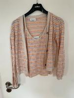 Twinset Häkel Lochmuster Cardigan Top Beige S/M Ajour Boho Dortmund - Hombruch Vorschau