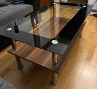 Wohnzimmertisch - Couchtisch - Glas Oben Holz Unten München - Schwabing-West Vorschau