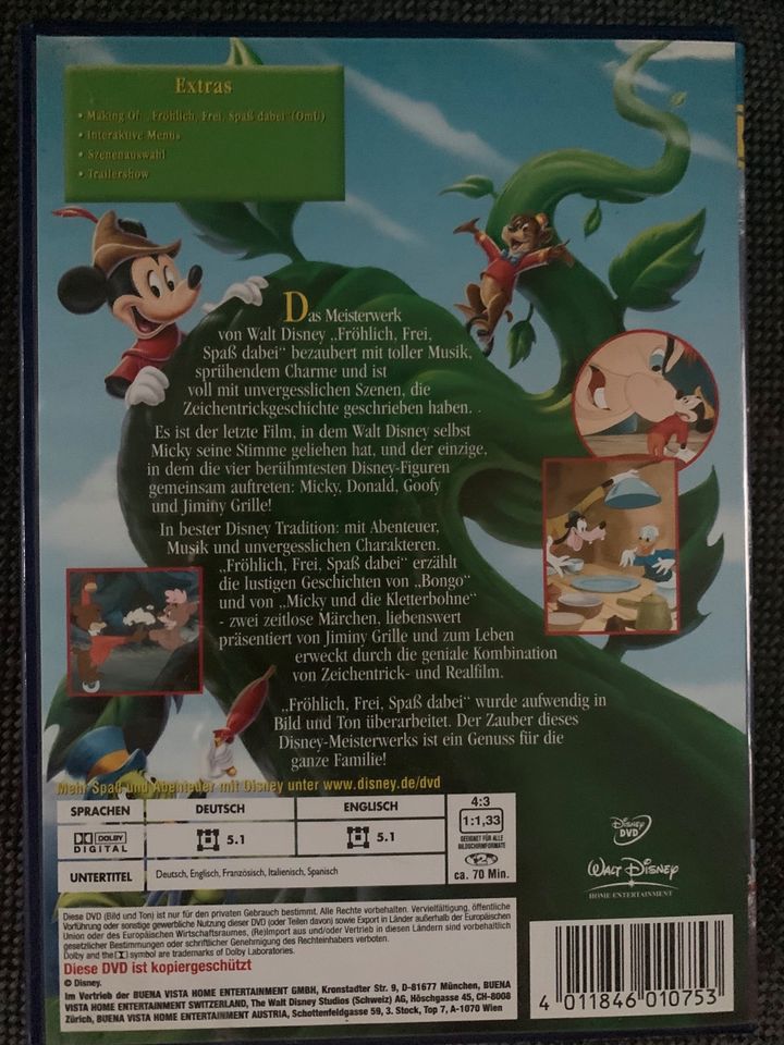 Disney Film Föhlich frei und Spaß dabei - Mickey in Remscheid