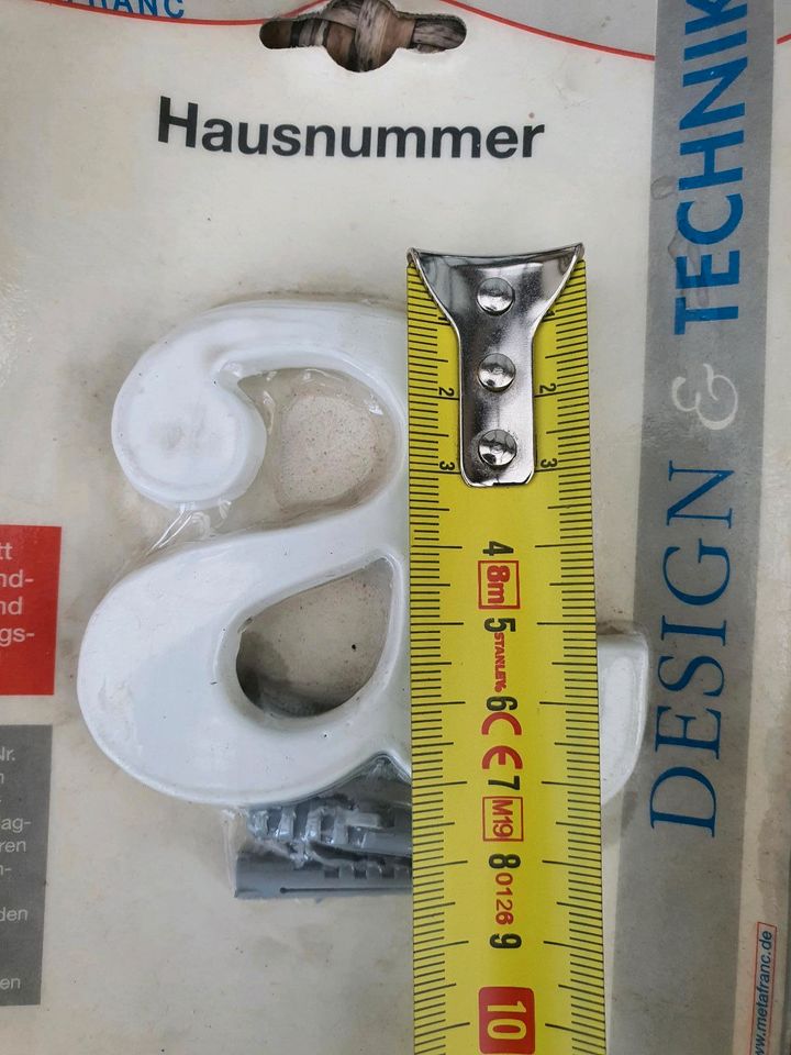 Hausnummer Neu,Rostfrei, Robust, Leichtmetall. in Oberhausen