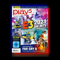 PLAY5 <> 08.2021 Ausgabe 172 Playstation-Magazin Mit Disc! Wuppertal - Elberfeld Vorschau